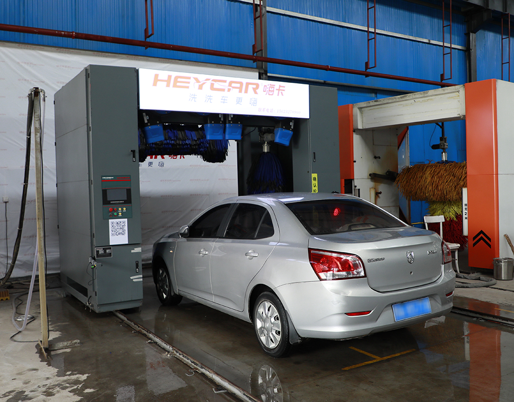 5 Brushes Tunnel Automatic Car Wash Machine